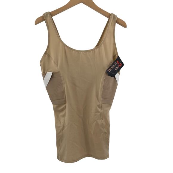 I.S.PRO TACTICAL INSTA SLIM Tank Top Size Extra Large Holder Scoop Nude NWT - Picture 1 of 9